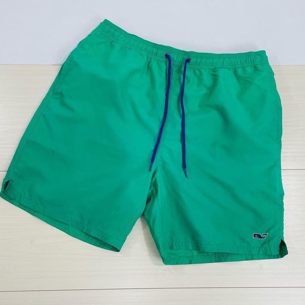 Vineyard Vines Green Classic Swim Trunks Large